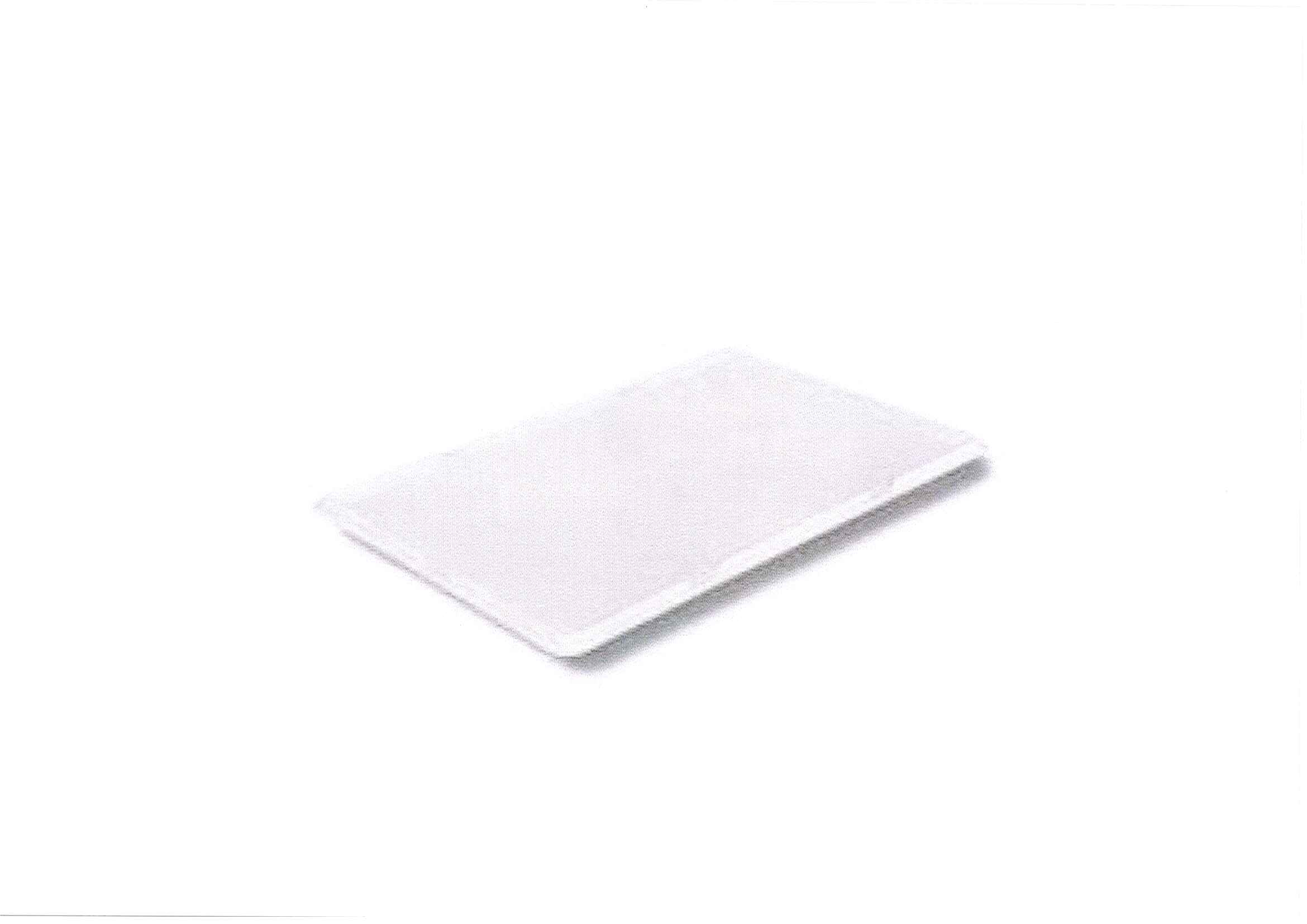 TAPA PARA CUBETAS 400x300 mm. BLANCA CONGOST P. 1 UN